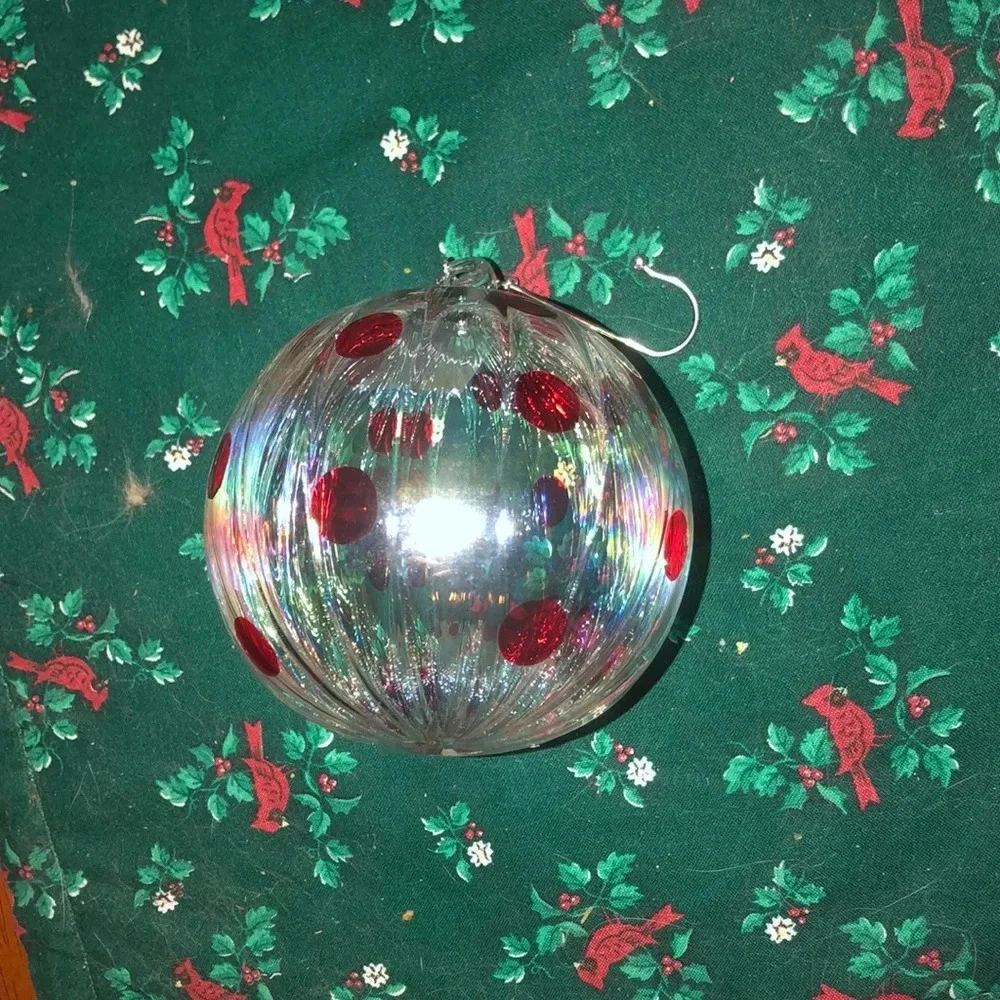 Polka dot Christmas Ornament